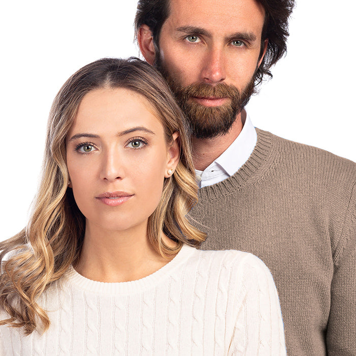 Maglione Cashmere Donna Girocollo Con Cerniera – Cardigan Morbido E Sciolto, Taglie S-3XL