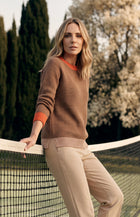 Girocollo Pique Cotone Cashmere