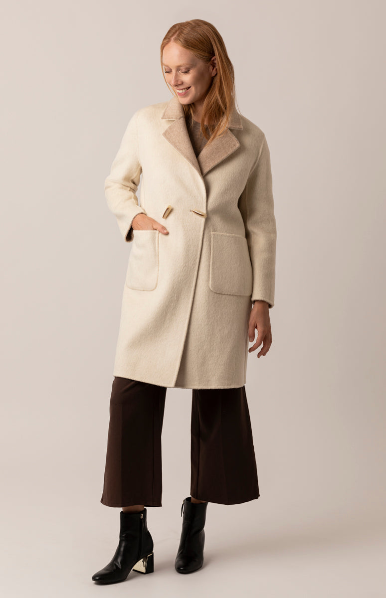Cappotto Bicolore donna