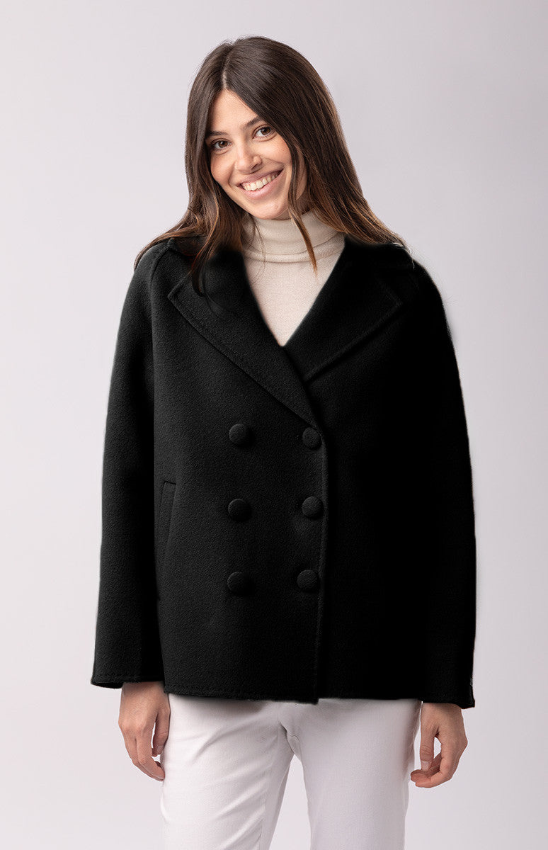 Cappotto Corto Lana Donna Cappotto Lana Cappotti Donna Oversize