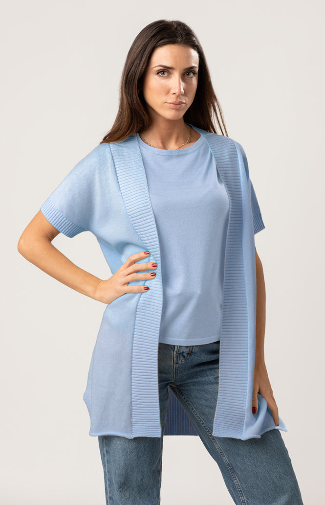 Cardigan Coprispalle Cotone
