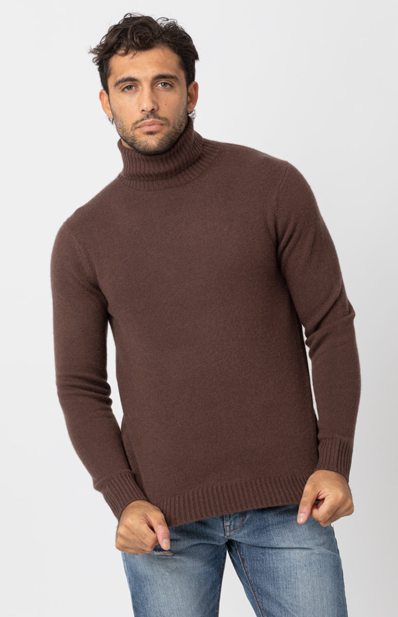 Maglioni Collo Alto Dolcevita Attillato Uomo Maglione Dolcevita