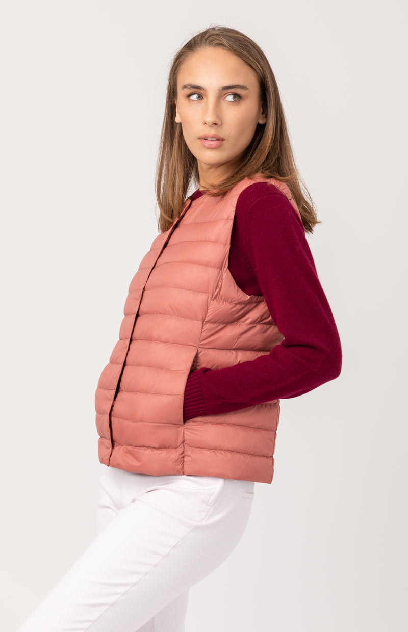 Gilet imbottito donna 100 grammi