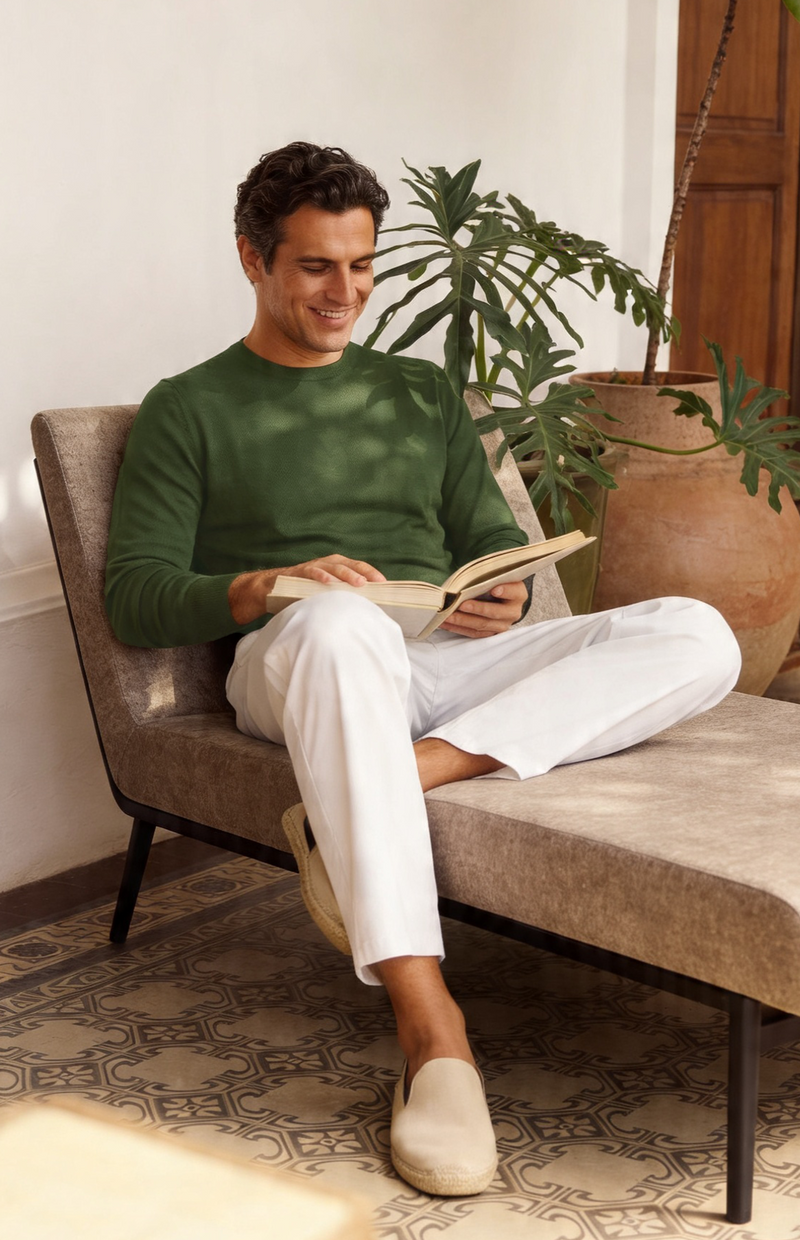Girocollo Seta Cashmere
