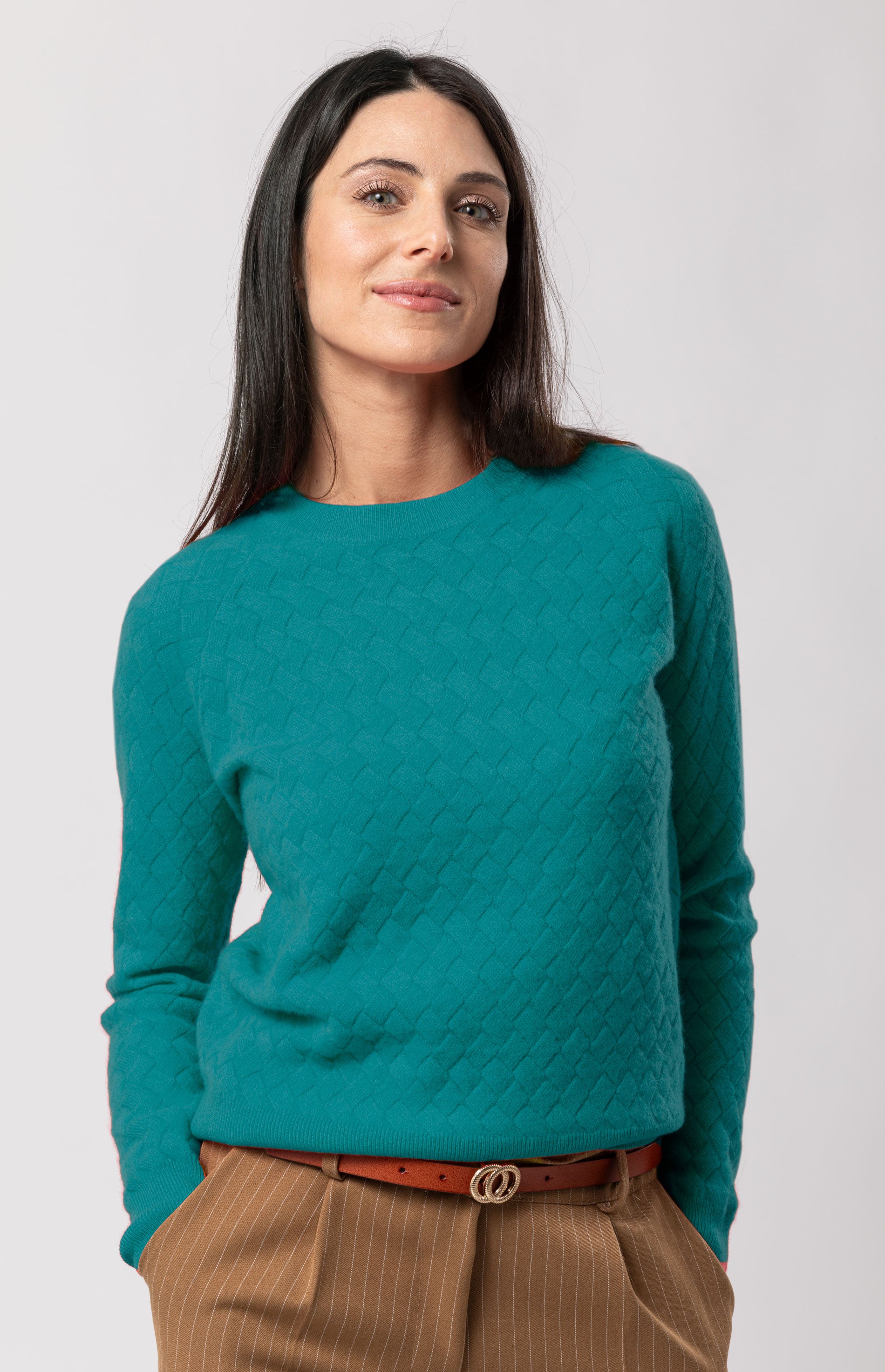 Maglia Girocollo Donna Cecil - 100% Cotone, Manica Lunga, Versatile E Comoda - Foto 5