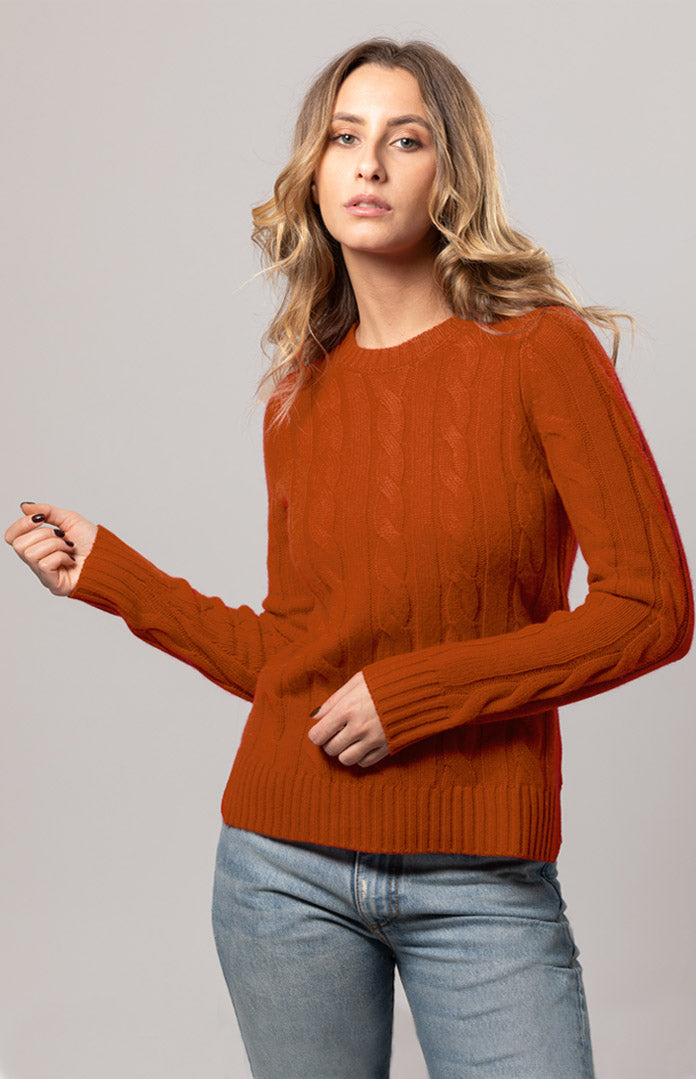 Maglione Oversize In Maglia Grossa A Trecce – Girocollo A Maniche Lunghe, Morbido E Caldo, Perfetto Per L'inverno, Da Abbinare A Jeans O Gonne, Colori Versatili - 6