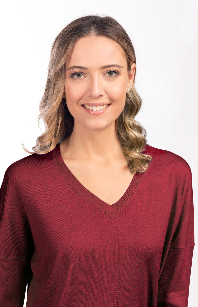 Maglietta da donna estiva casual, con scollo a V, in tinta unita, casual, vestibilità larga, colore rosso, da donna, sexy, casual, per donna 2025, Rosa-a, M Maglietta da donna estiva casual, con scollo a V, in tinta unita, casual, vestibilità larga, colore rosso, da donna, sexy, casual, per donna 2025, Rosa-a, M