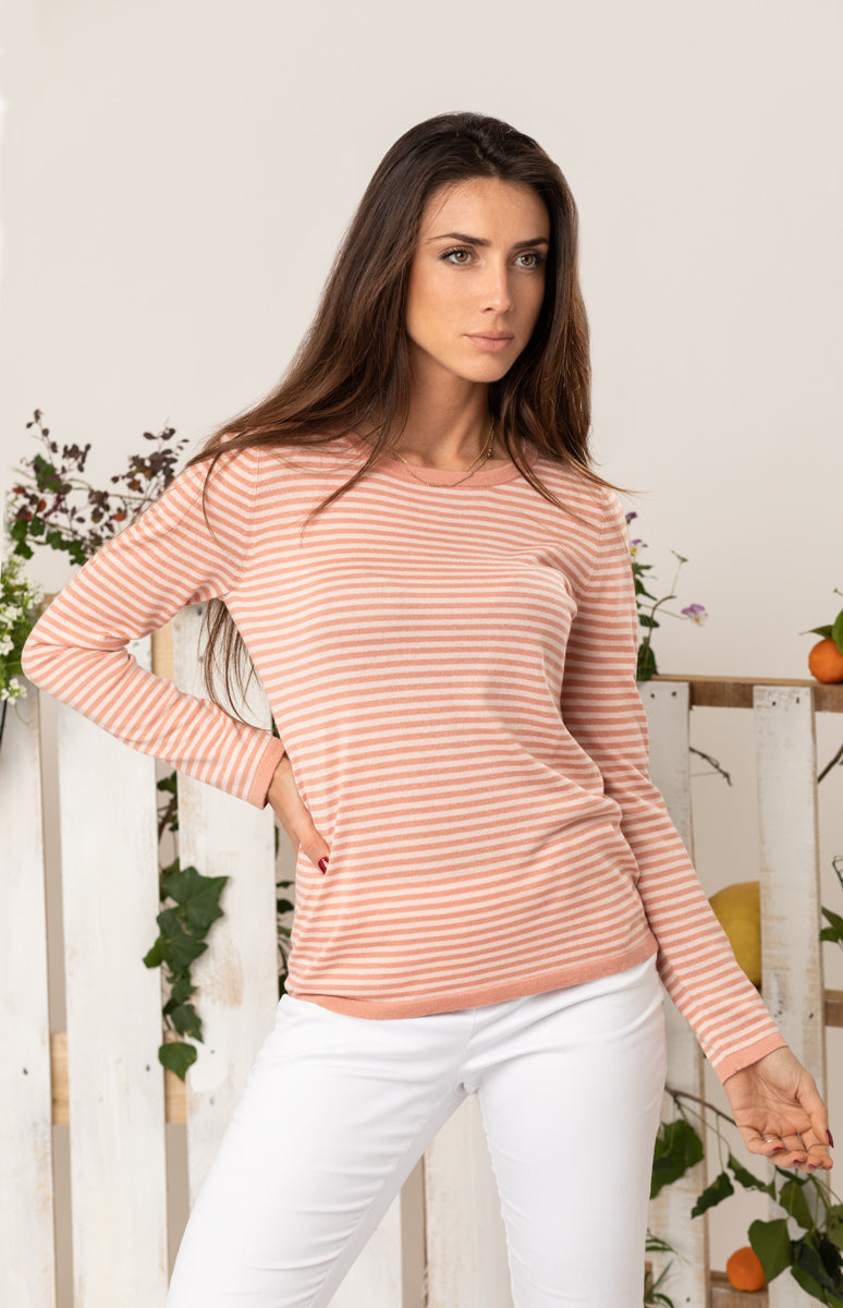 Long sleeve a righe hotsell