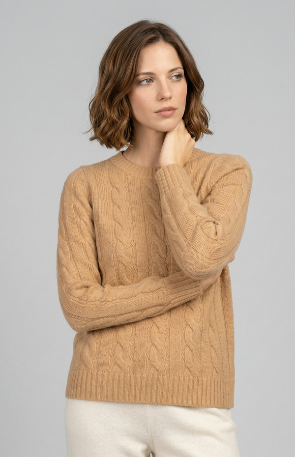 Maglione Trecce Grandi