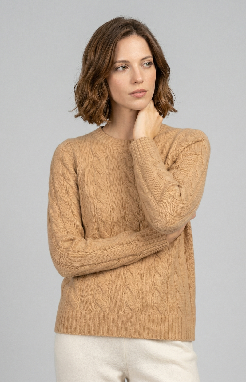 Maglione Trecce Grandi