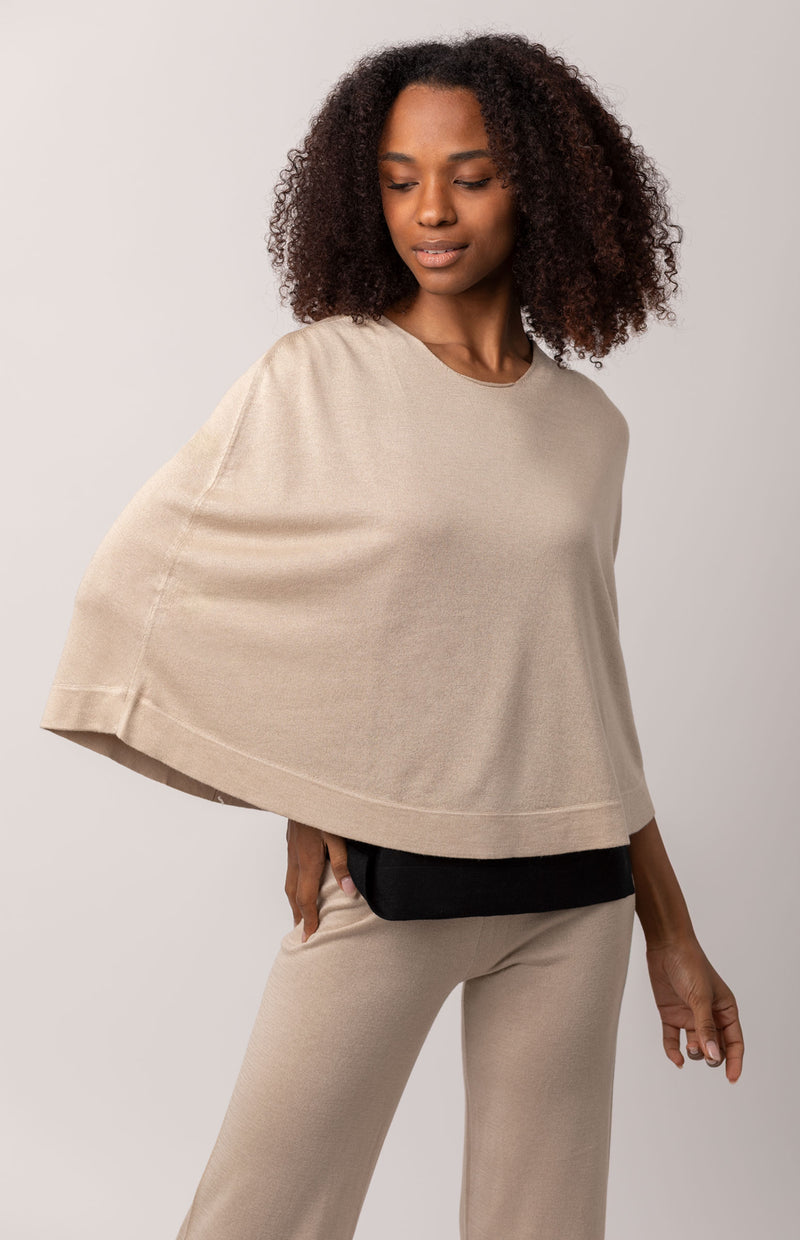 Mantellina Seta-Cashmere