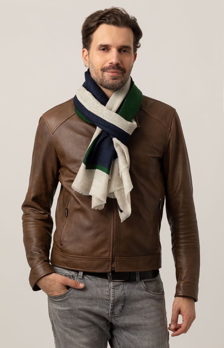 Pashmina Uomo Bicolore