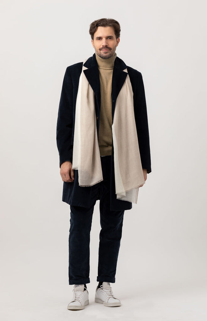SEEBERGER | Sciarpa da donna in maglia 100% cashmere grande 200x75cm SEEBERGER | Sciarpa da donna in maglia 100% cashmere grande 200x75cm
