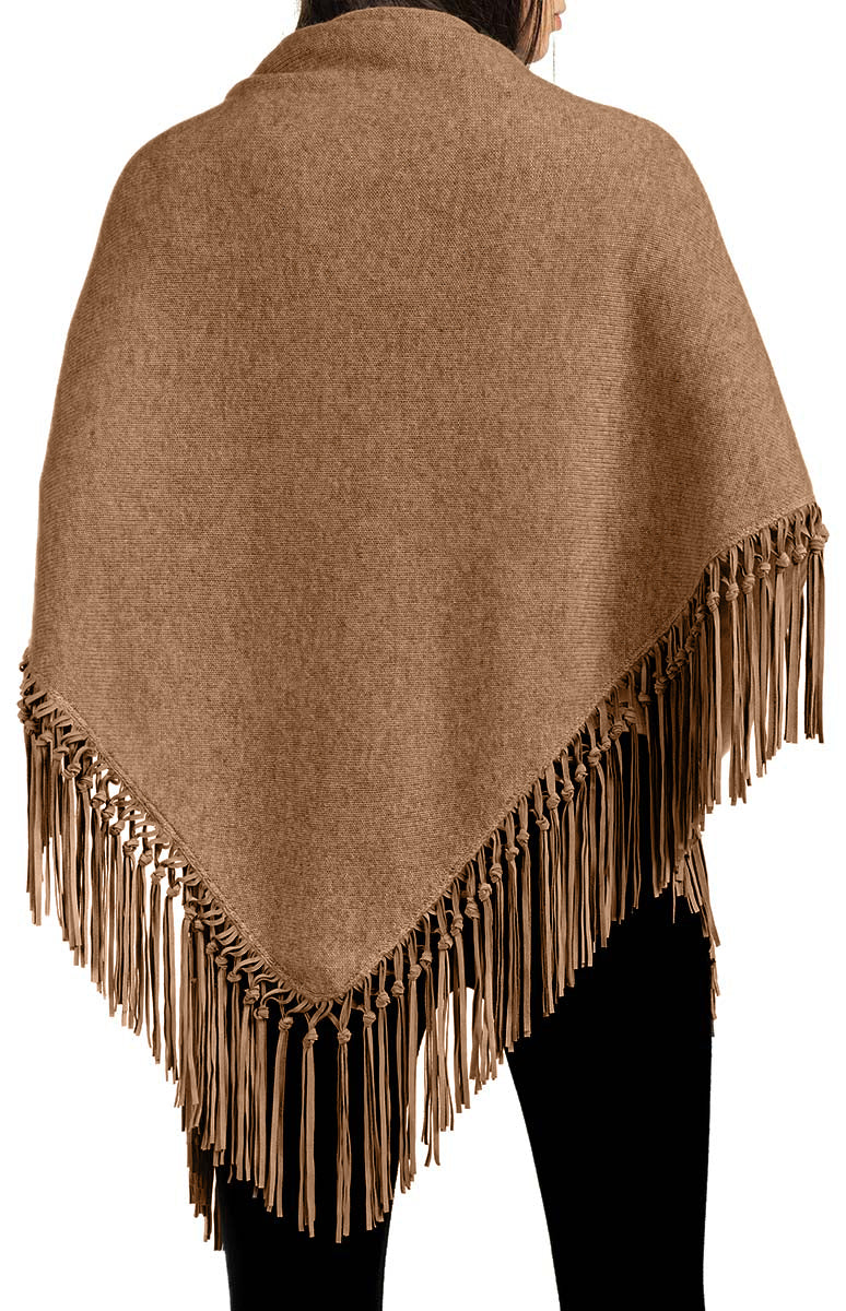 週末お値下げ ARTS&SCIENCE Fringe shawl S scialle-con-frange-