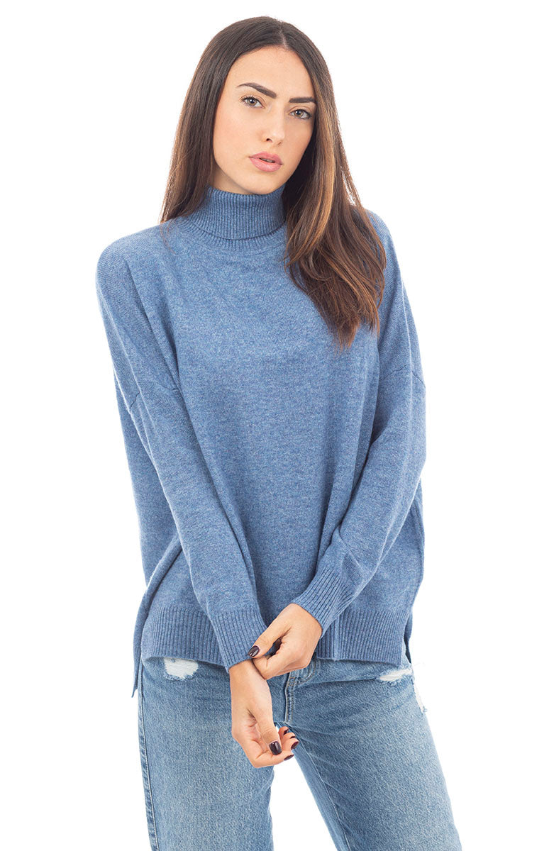 Maglia Collo alto over